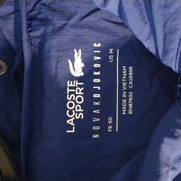 Lacoste Men's Royal Blue Windbreaker - Picture 2 of 4